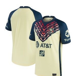 Nike Club América Jersey - Cream and Navy